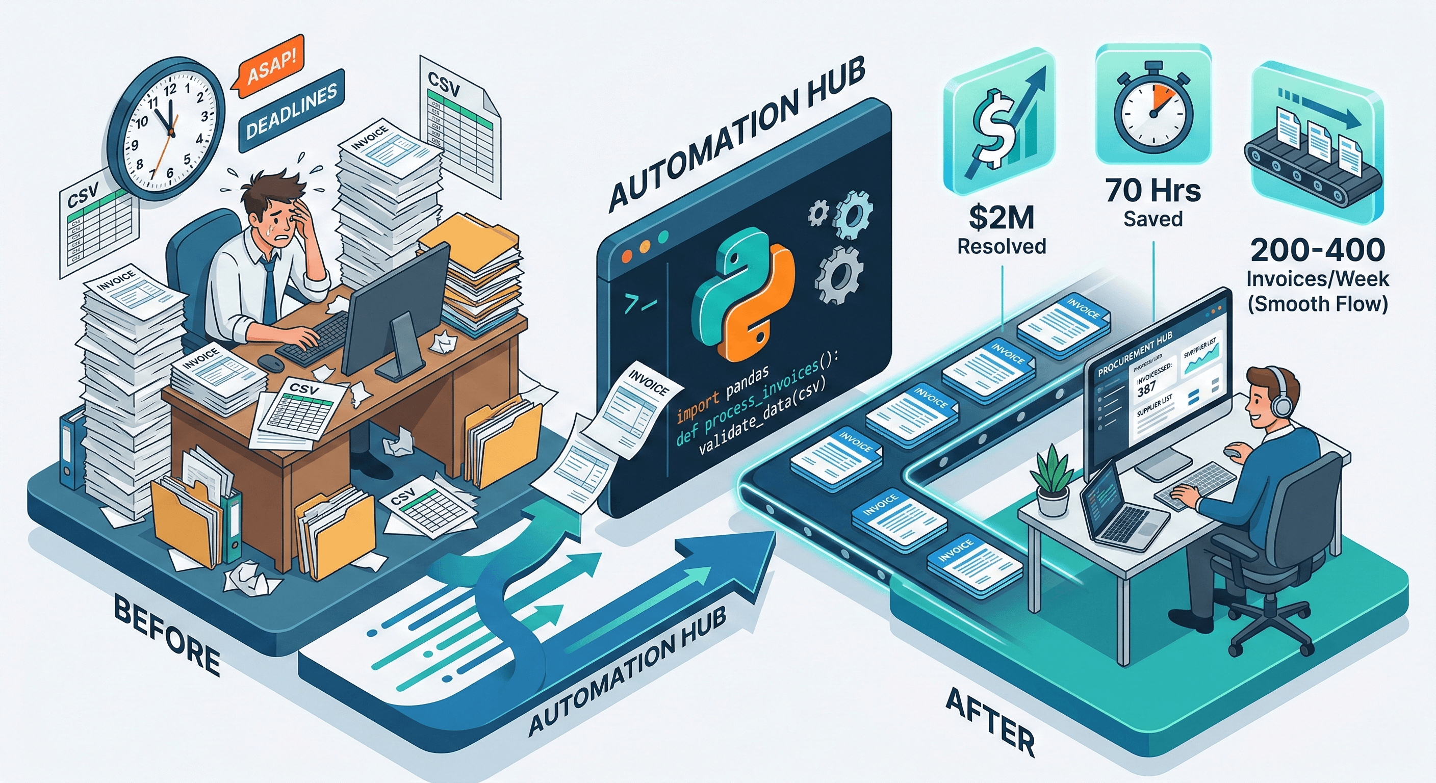 Case study visual — Technology / Software