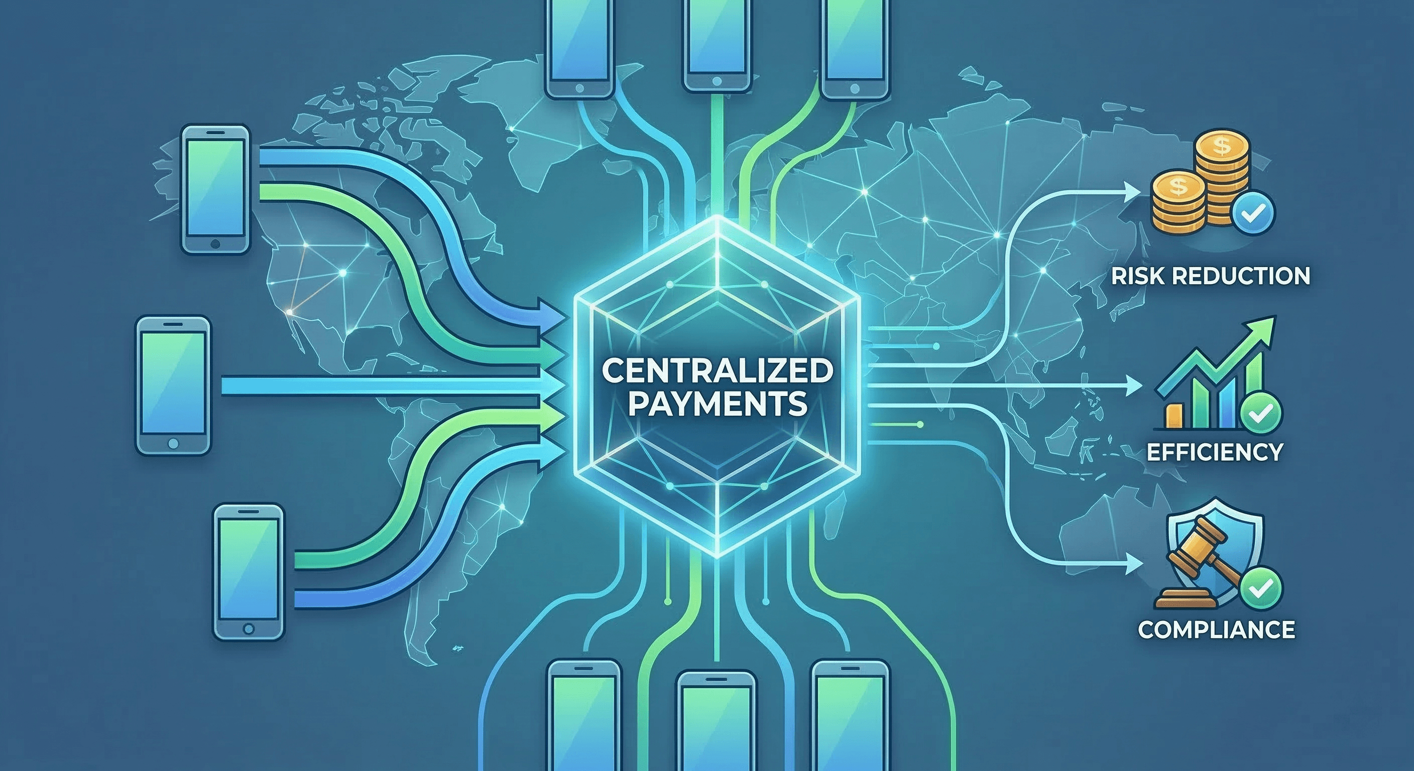 Centralizing Tax and Regulatory Payments for a Global App-Based Company — dashboard visual