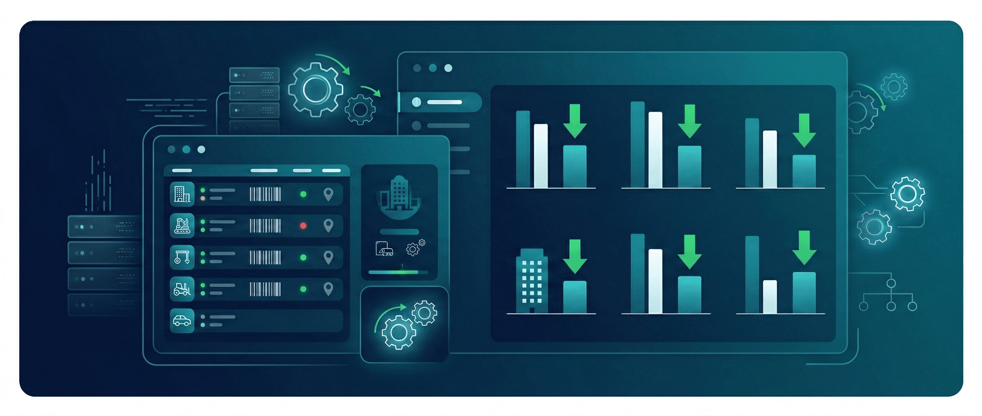 Case study visual — Global S&P 100 Software Company